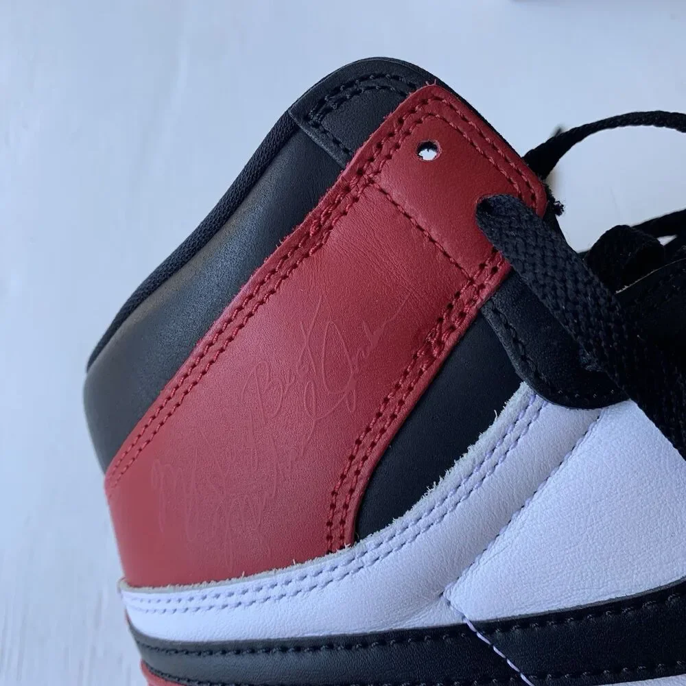 Air Jordan 1 Retro OG High Black Toe Reimagined - Size 10.5 NEW W Box